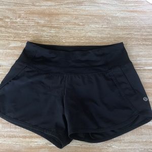 Black lululemon shorts! Size 2